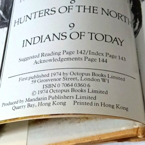 Vntge HCBook The Colorful Story of North American Indians Hassrick Octopus Books - Picture 6 of 8